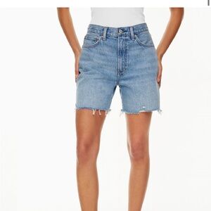 Aritzia Denim Forum The '90s Boyfriend Hi-rise Thigh Jean Short